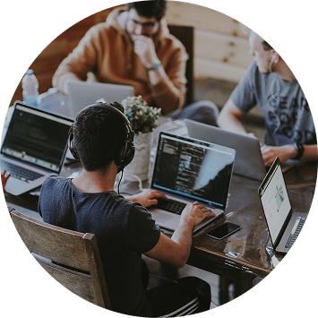 People learning online